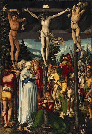 Hans Baldung Grien The Crucifixion of Christ Spain oil painting art